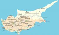 Кипр – где находится и как найти на карте?